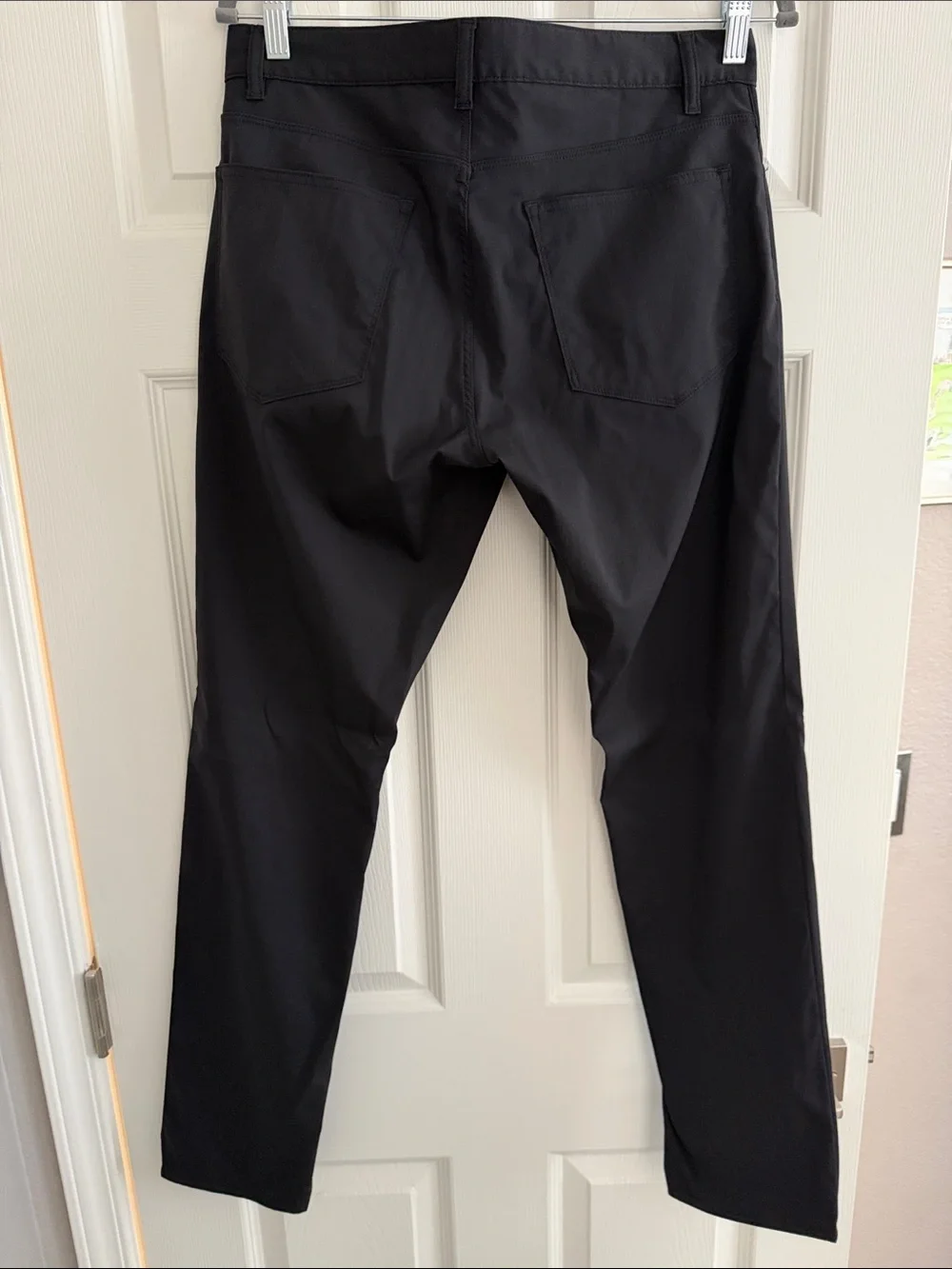 Theory Black Raffi Slim Fit Trousers